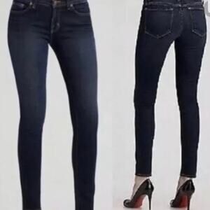 J Brand Jeans Aruba Skinny Ankle Dark Wash Denim Casual Size 30
